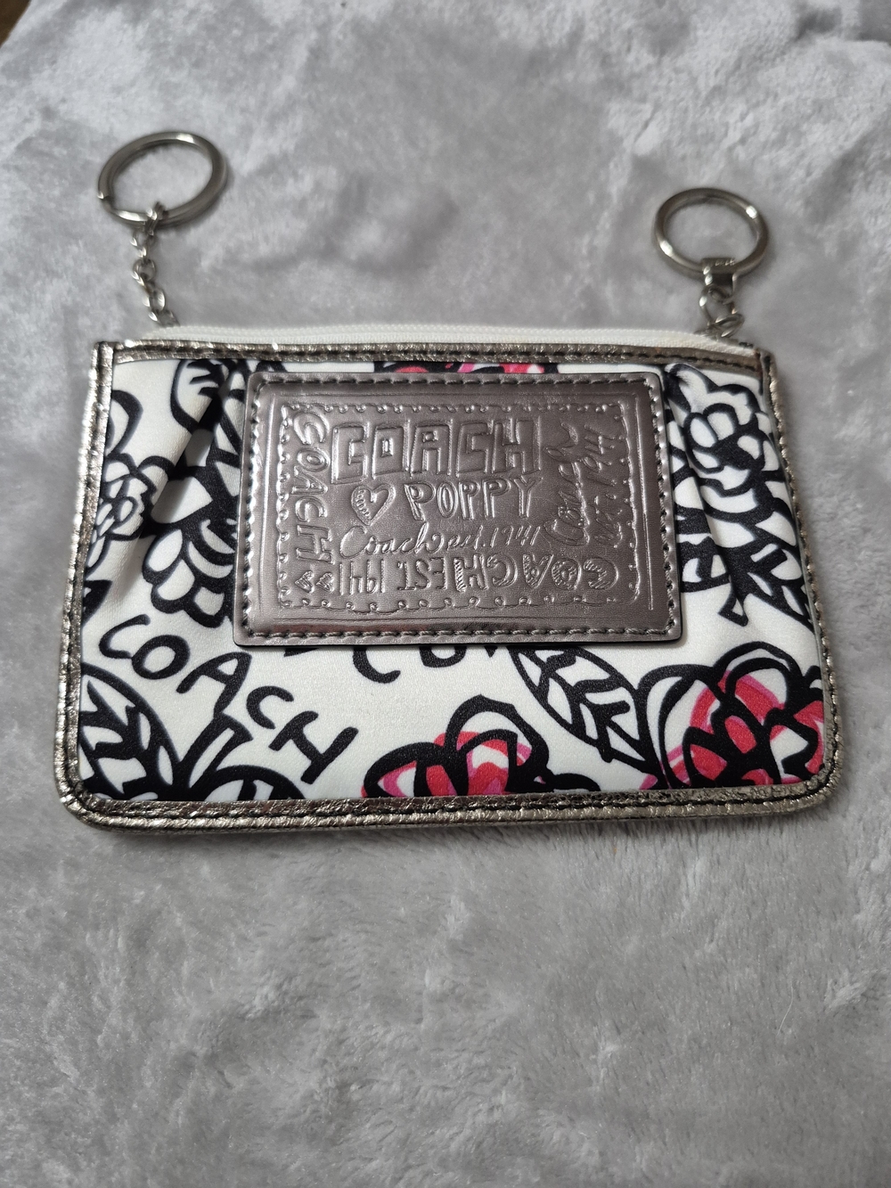 Coach Poppy Floral Card Case
